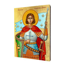 Saint Joan Of Arc Icon
