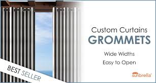 Custom Outdoor Curtains With Large 12