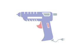 Hot Glue Gun Icon In Vector Graphic By