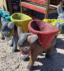 Casa Bonita Animal Garden Statues