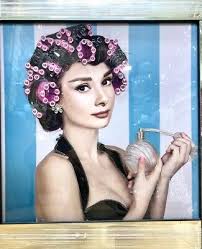 Audrey Hepburn Picture Icon Liquid Art
