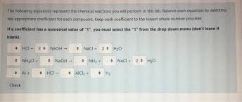 Solved The Following Equations