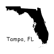 Florida Usa Map Tampa Florida Fl