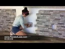 Fake Stone Wall Panels Diy