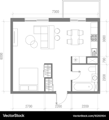 Architectural Floor Plan With