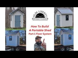How To Build A Portable Shed Step By