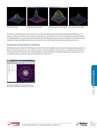 laser beam profiler 13 355nm from ophir