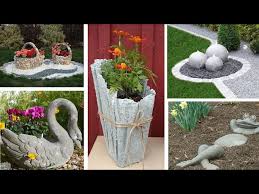 Creative Cement Projects For The Garden