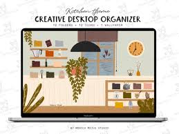 Creative Desktop Wallpaper Organizer