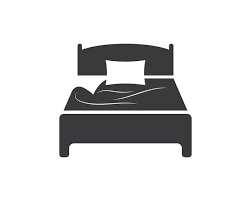 Bed Icon Vector Ilration Design