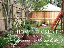 How To Create A Landscape From Scratch