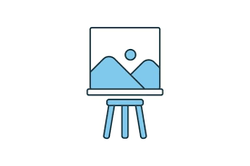 Canvas Board Icon Icon Related To