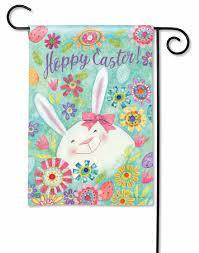 18 X 13 Happy Easter Whimsey Bunny