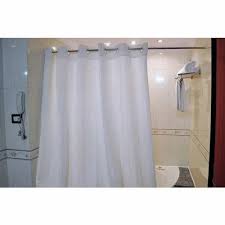 Plain Polyester Shower Curtain Size