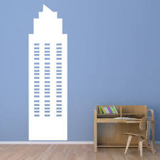 Skyscraper Cityscape Wall Sticker Ws