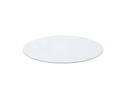 54 Round Glass Table Top Clear Round