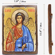 Handmade Wooden Orthodox Icon Guardian