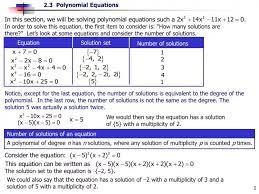 Ppt Equation Solution Set Powerpoint