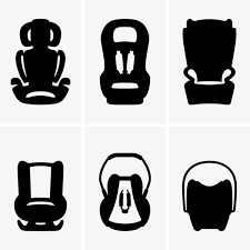 Car Safety Seats Vector Images