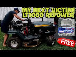 Free Craftsman Lt1000 Lawn Tractor