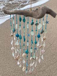 Beach Wind Chime Sea Glass S And