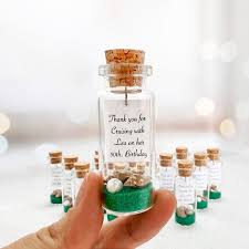 Wedding Favor Ideas Beach In A Bottle