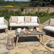 Rattan Garden Furniture Set 4 Piece