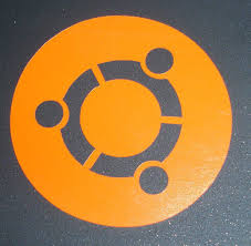 Ubuntu Logo Vinyl Sticker Small