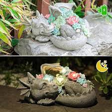 Dragon Sculpture Outdoor Decor