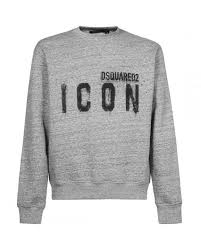 Dsquared² Icon Spraypaint Logo Grey