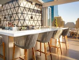Rooftop Bar Restaurant Downtown Fort