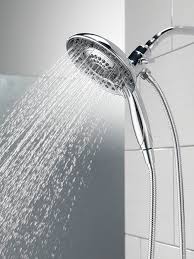 Combination Shower Head And Hand Shower