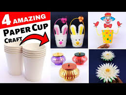 4 Awesome Paper Cup Craft Ideas You