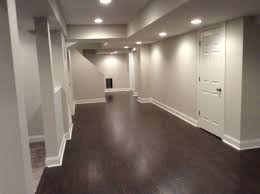 Finished Basement With Half Bathroom