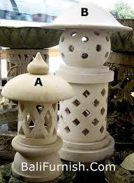 Art Gallery Stone Lanterns Lamp Housing
