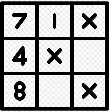 Sudoku Puzzle Math Riddle Svg Png Icon