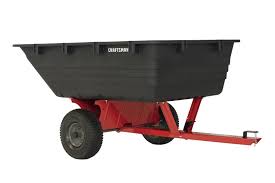 Craftsman 17 Cu Ft Plastic Dump Cart In