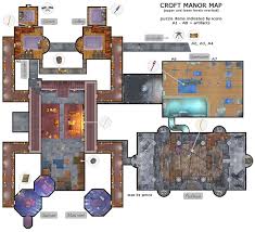 Manor Floor Plan For Sims House Design