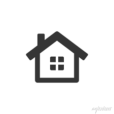 Home Icon Template Black Color Editable