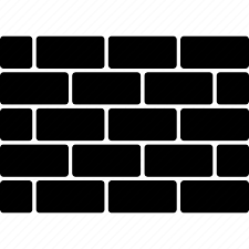 Brick Wall Icon On