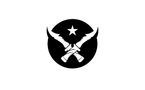 War Commando Knife Icon Logo Vector