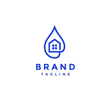 Icon Inside Water Symbol Logo Design