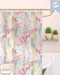 Whimsical Wildflower Shower Curtain