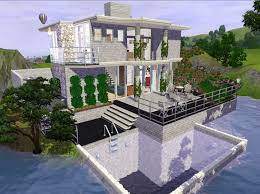 Sims Sunflower Breeze Modern House