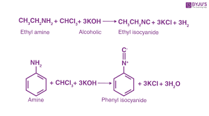 Carbylamine Reaction Mechanism