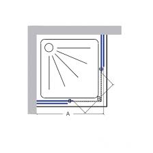 Tempered Glass Shower Doors Sliding