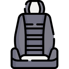 Car Seat Special Lineal Color Icon