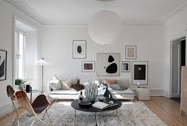 Warm Minimalist Living Room