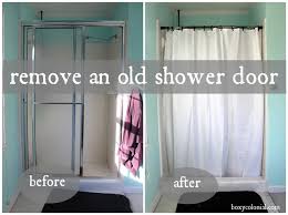 Removing The Shower Door Breaking