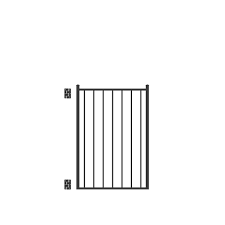 Aluminum Pre Assembled Fence Gate